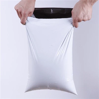 sacos de correio de polietileno branco